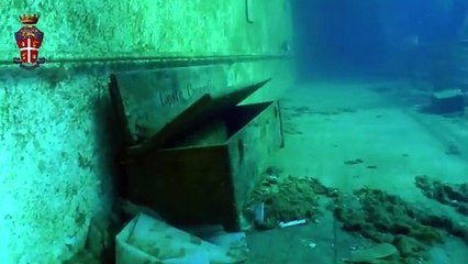 Costa Concordia underwater footage-copypasteads.com