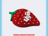 818-Shop No50200030032 Hi-Speed 2.0 USB-Sticks 32GB Erdbeere Obst Frucht 3D rot