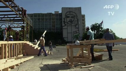 El Papa dará misa junto a imagen del Che