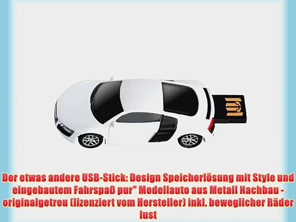 Autodrive Audi R8 8 GB USB-Stick im Auto-Design USB 2.0 wei??