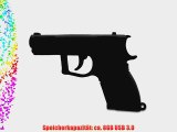 818-TEch No16400010038 Hi-Speed 3.0 USB-Sticks 8GB Pistole Revolver 3D schwarz