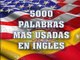 VOCABULARIO MAS USADO EN INGLÉS ESPAÑOL- PRONUNCIACIÓN - PERSONAL INFORMATION -SPANISH-ENGLISH.