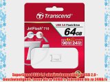 Transcend TS64GJF710S JetFlash USB-Stick 64GB (Metallgeh?use wasserfest USB 3.0) silber