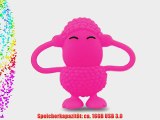 818-TEch No9900030336 Hi-Speed 3.0 USB-Stick 16GB Lustiges Schaf Lamm 3D rosa