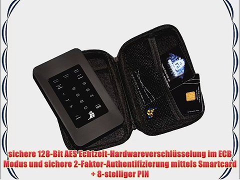 Digittrade HS128 1TB SSD High Security externe Festplatte (64 cm (25 Zoll) 5400rpm 8MB Cache