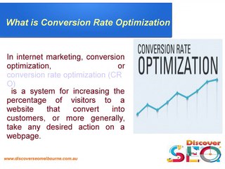 Conversion Rate Optimisation in Melbourne