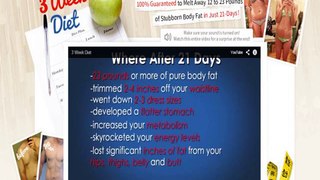 The 3 Week Diet Review - How to Weight Loss in 21 Day Easy _ Quickly