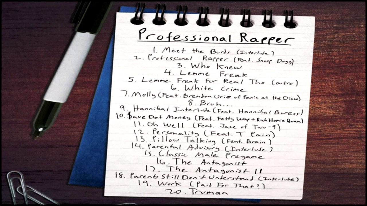 Lil Dicky - Professional Rapper [HD]