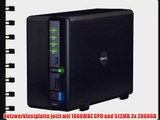 Synology Disk Station DS-209   II 106GHz 512MB 2x 2000GB NAS