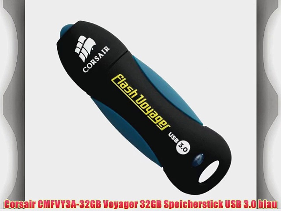 Corsair CMFVY3A-32GB Voyager 32GB Speicherstick USB 3.0 blau