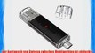 BESTRUNNER 32GB USB Speicherstick OTG Mikro USB Flash Drive Handy PC Schwarz