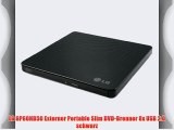 LG GP60NB50 Externer Portable Slim DVD-Brenner 8x USB 2.0 schwarz