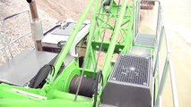 SENNEBOGEN - Gravel Extraction: 655 Heavy Duty Crawler Crane with drag bucket in Germany