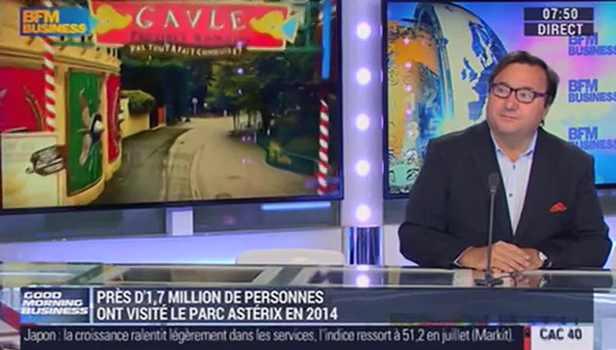 Le Parc Astérix lance trois nouveaux spectacles pour la saison 2015: Pascal Fliche - 05/08