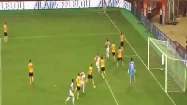 Layvin Kurzawa Goal AS Monaco 2 - 0 Young Boys Champions League 4-8-2015