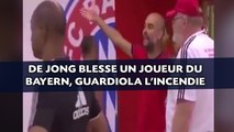 Pep Guardiola incendie Nigel De Jong qui vient de blesser un joueur du Bayern