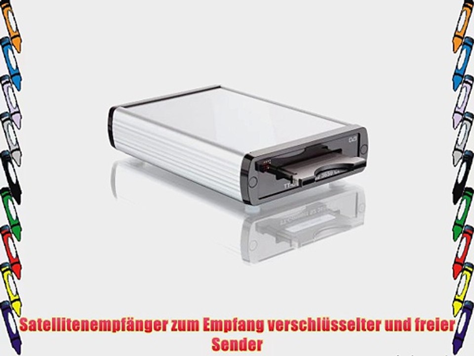 TechnoTrend S 2 3650 CI USB Box mit DVB-S Empfang (HDTV) silber
