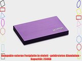 CnMemory CNMZINC250GB-VIO Zinc externe Festplatte 250GB (64 cm (25 Zoll) USB 3.0) violett