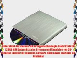 Archgon Galaxy Externer Blu-Ray DVD CD Brenner | Slot load disc drive (Panasonic UJ-265) mit
