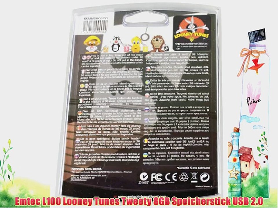 Emtec L100 Looney Tunes Tweety 8GB Speicherstick USB 2.0