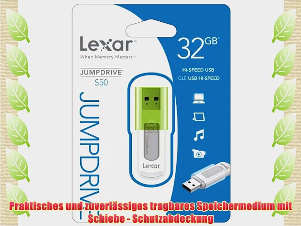 Lexar 32GB JumpDrive S50 Flash Drive USB-Stick