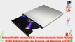 Archgon Style Silber Ultra Slim Externer Blu-Ray DVD CD Brenner (Panasonic UJ-272) mit USB