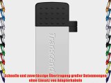 Transcend JetFlash 380 32GB OTG Speicherstick USB 2.0 silber