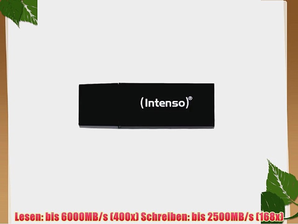 Intenso Speed Line 16GB USB-Stick (USB 3.0) schwarz