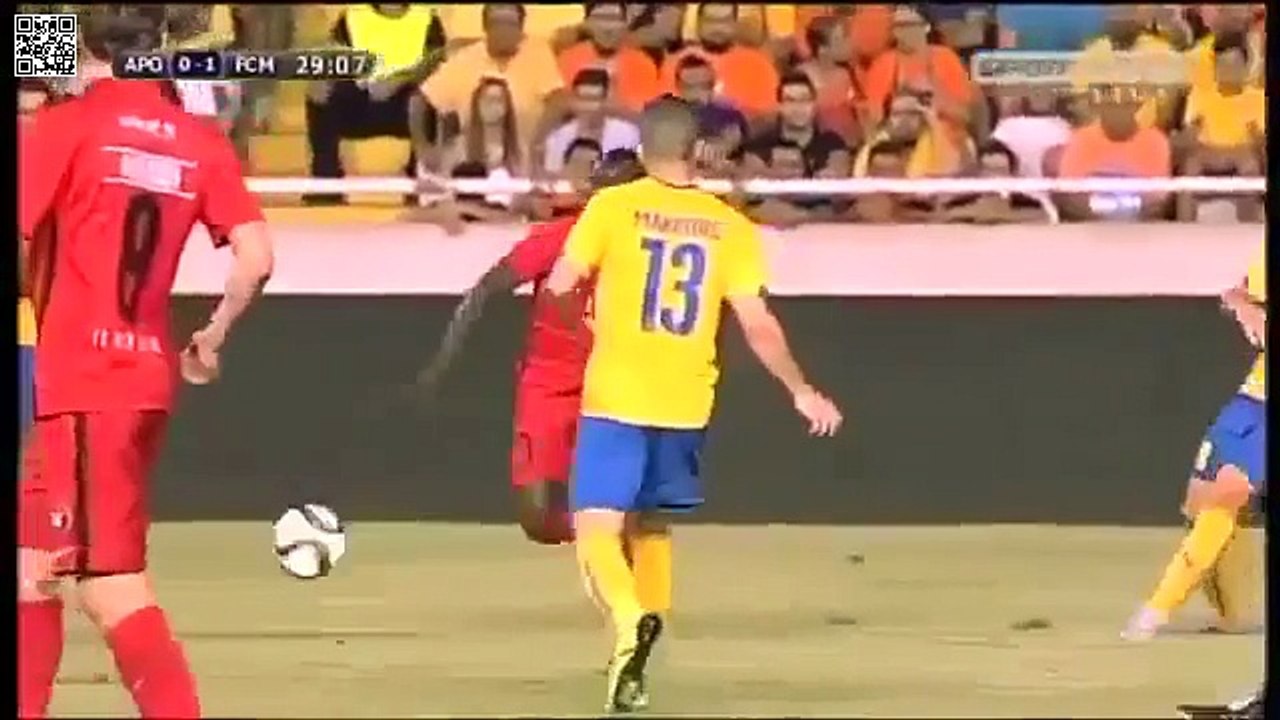 APOEL 0-1 Midtjylland ~ [Champions League Qualification] - 04.08.2015 - All Goals & Highlights