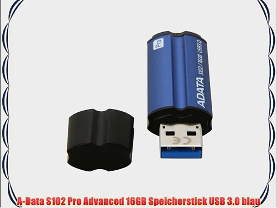 A-Data S102 Pro Advanced 16GB Speicherstick USB 3.0 blau