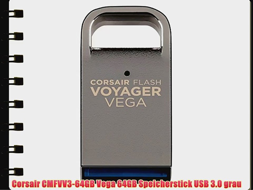 Corsair CMFVV3-64GB Vega 64GB Speicherstick USB 3.0 grau