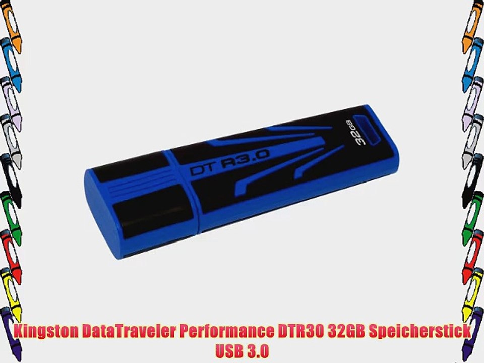 Kingston DataTraveler Performance DTR30 32GB Speicherstick USB 3.0