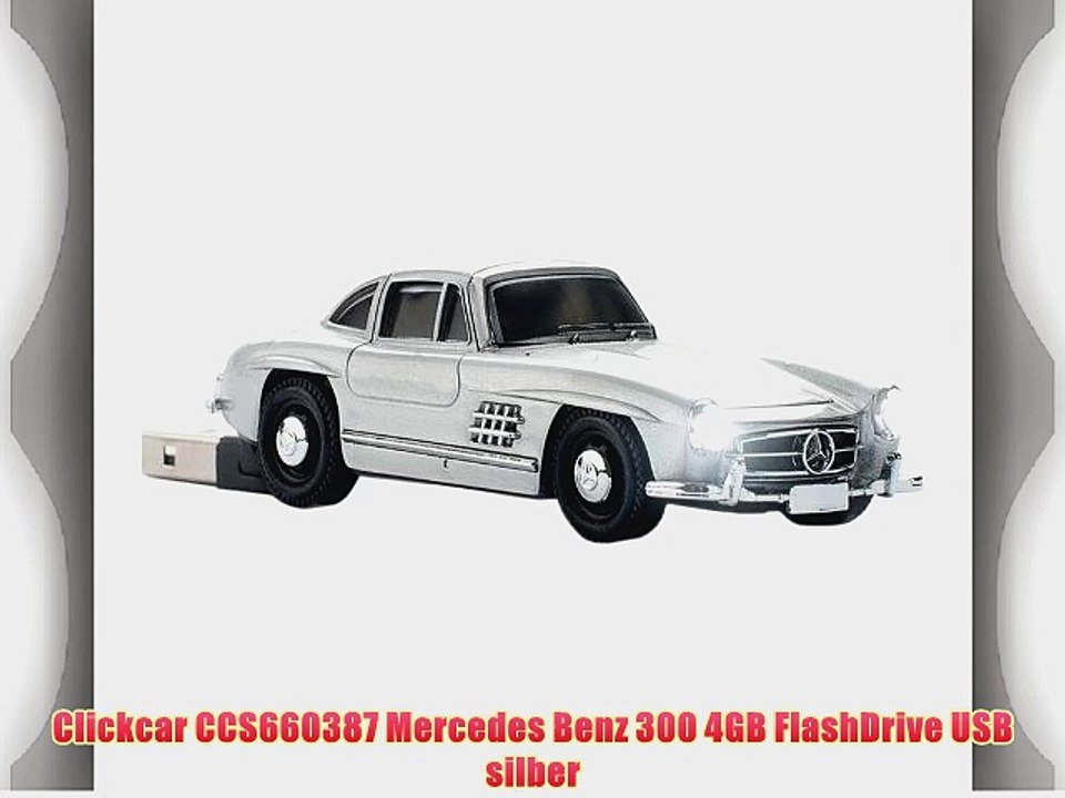 Clickcar CCS660387 Mercedes Benz 300 4GB FlashDrive USB silber