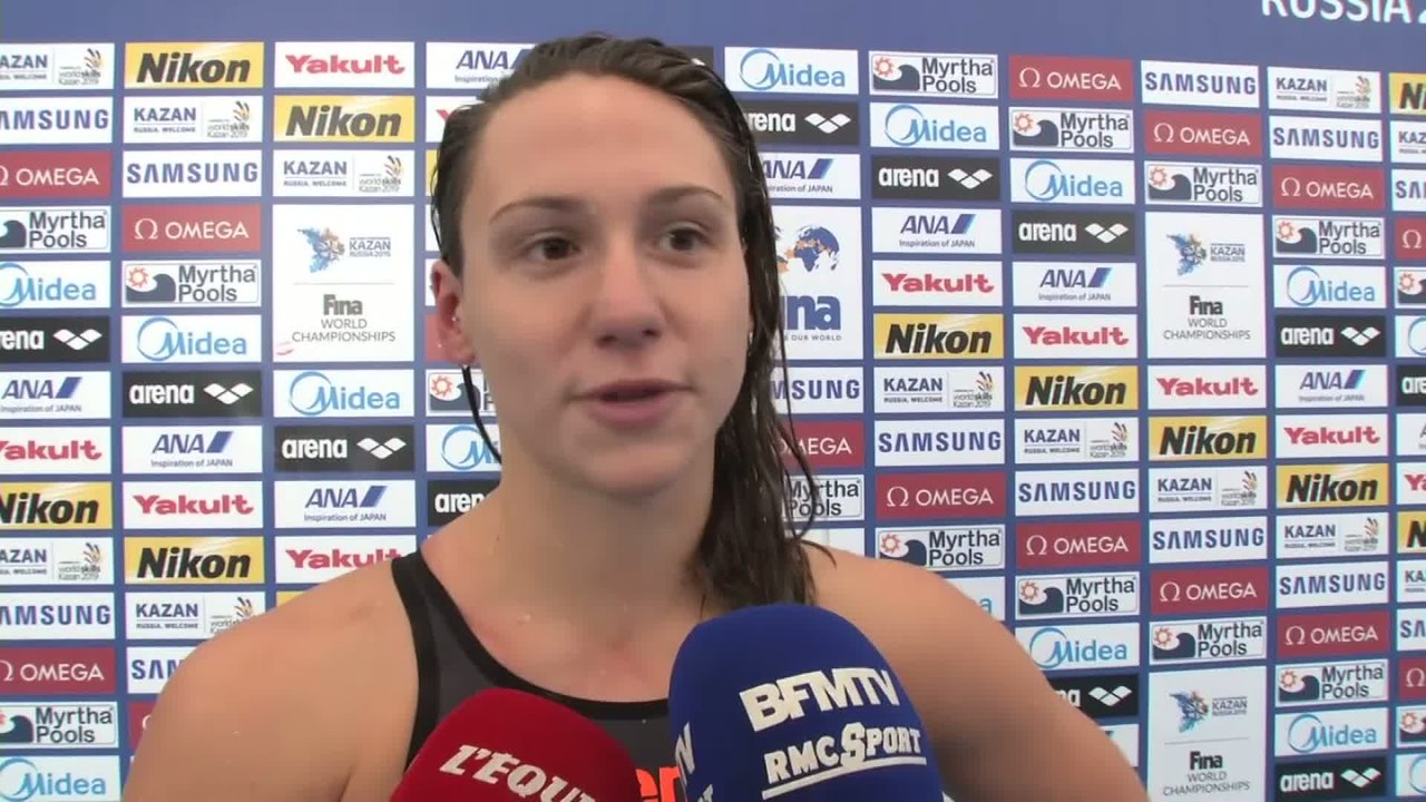 Natation - ChM (F) - 50m dos : Cini «On apprend beaucoup en deux jours»