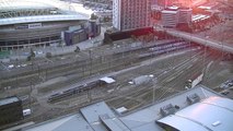 Melbourne Rail Yard in Timelapes - Southern Cross Station, Australia
