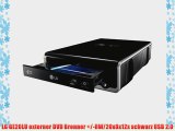 LG GE20LU externer DVD Brenner  /-RW/20x8x12x schwarz USB 2.0
