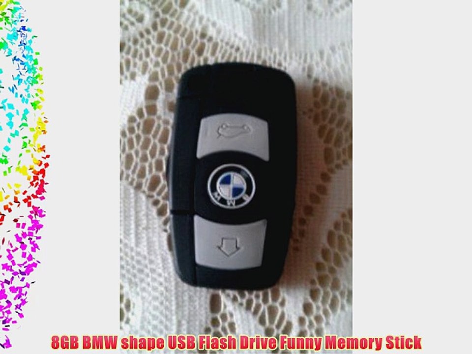 8GB BMW shape USB Flash Drive Funny Memory Stick