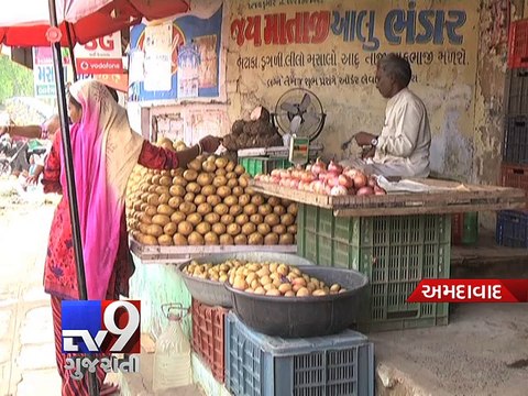 Onion price hike pinches common man, Ahmedabad - Tv9 Gujarati