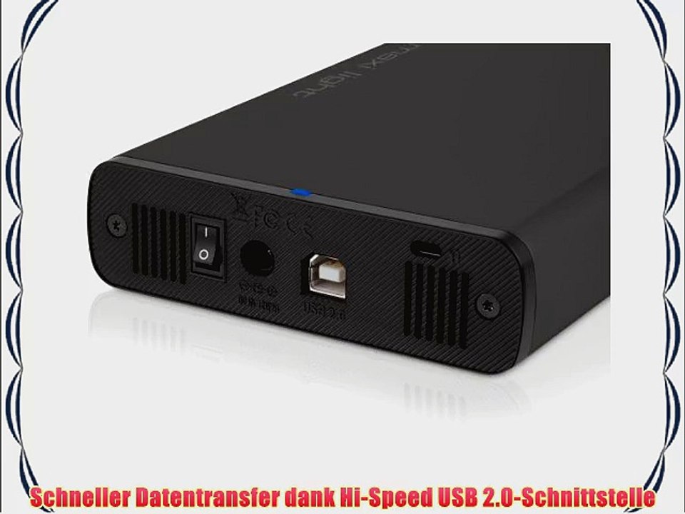 Trekstor DataStation maxi light 2TB externe Festplatte (89 cm (35 Zoll) 5400 rpm 15 ms 32MB
