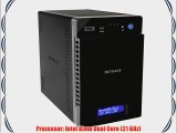 Netgear RN31441D-100EUS ReadyNAS 314 NAS-System 4TB (89 cm (35 Zoll) Intel Atom D270x 21GHz