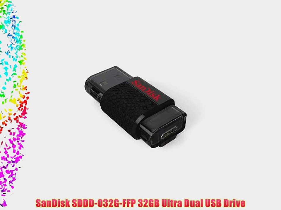 SanDisk SDDD-032G-FFP 32GB Ultra Dual USB Drive