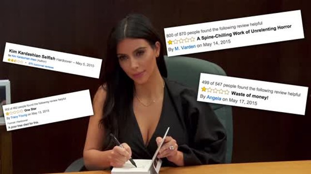 El libro de selfies de Kim Kardashian no ha vendido mucho