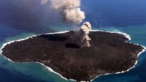 2/27/2015 -- New Island Growing in Japan -- Volcanic eruptions at Nishinoshima