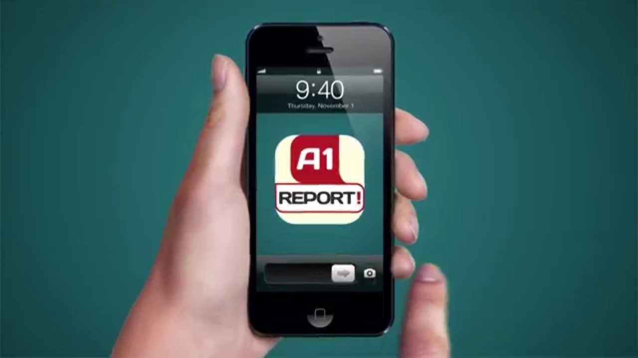 A1 Report app for iOS