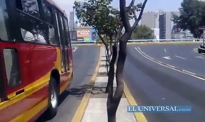 Se hunde Glorieta de Insurgentes