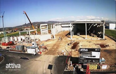 Time Lapse Cantiere | Realizzazione Video Professionali per Edilizia su Capannoni in Costruzione