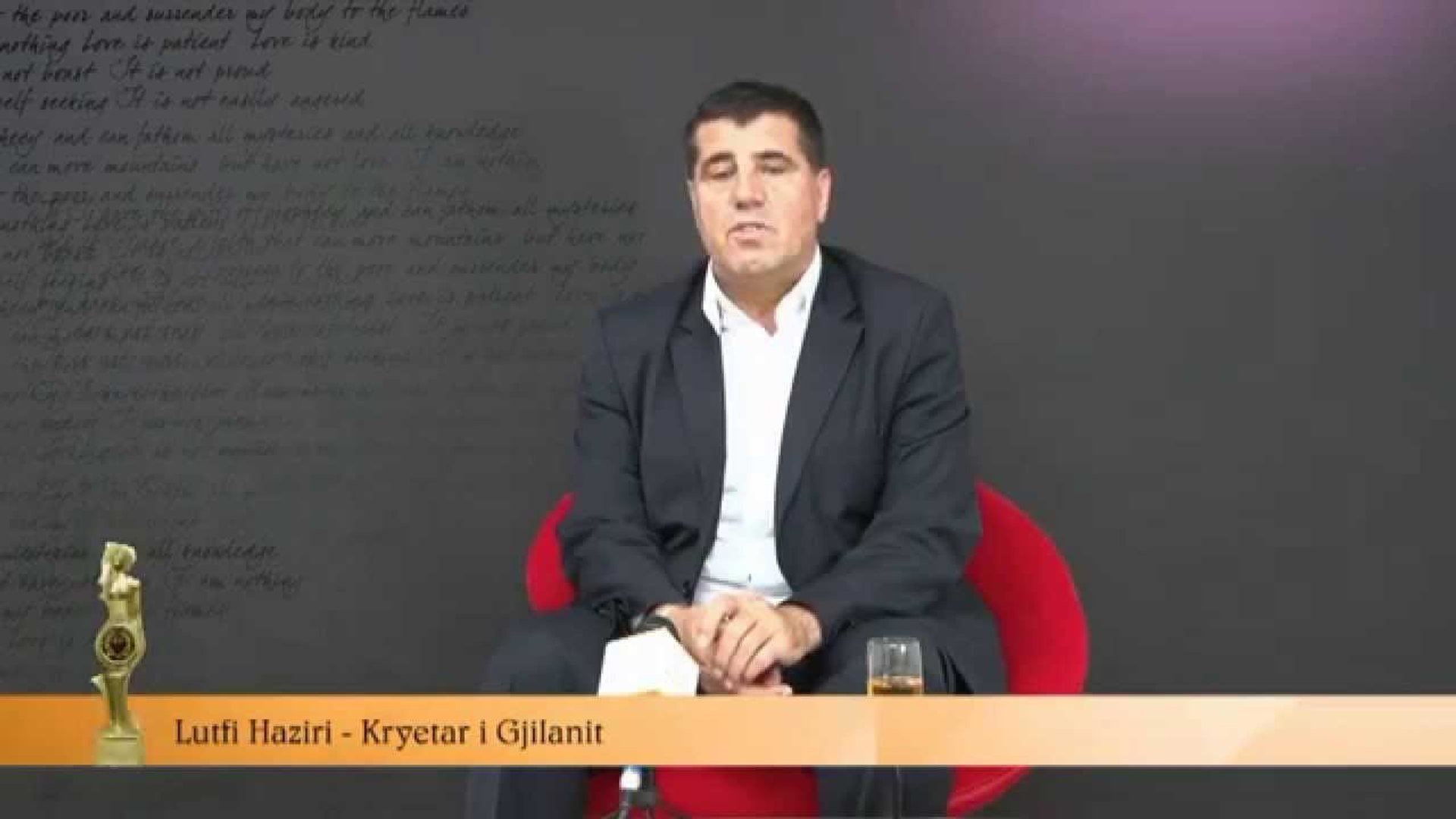 LUTFI HAZIRI Kryetar i Gjilanit - ZHURMA SHOW AWARDS 10 (2014)