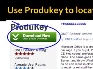 How To Recover Microsoft Office 2010 Product Key