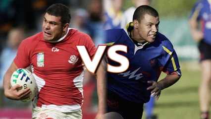 Irakli Machkhaneli's huge tackle at RWC 2007