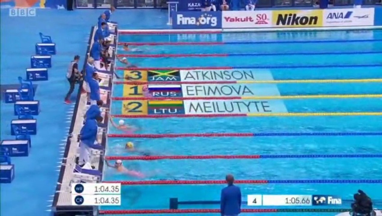 Alia Atkinson Takes Bronze in 100m Breaststroke World Championships Kazan 2015  Maxchiney